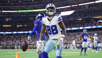 Nov 12, 2023; Arlington, Texas, USA;  Dallas Cowboys wide receiver CeeDee Lamb (88) makes a